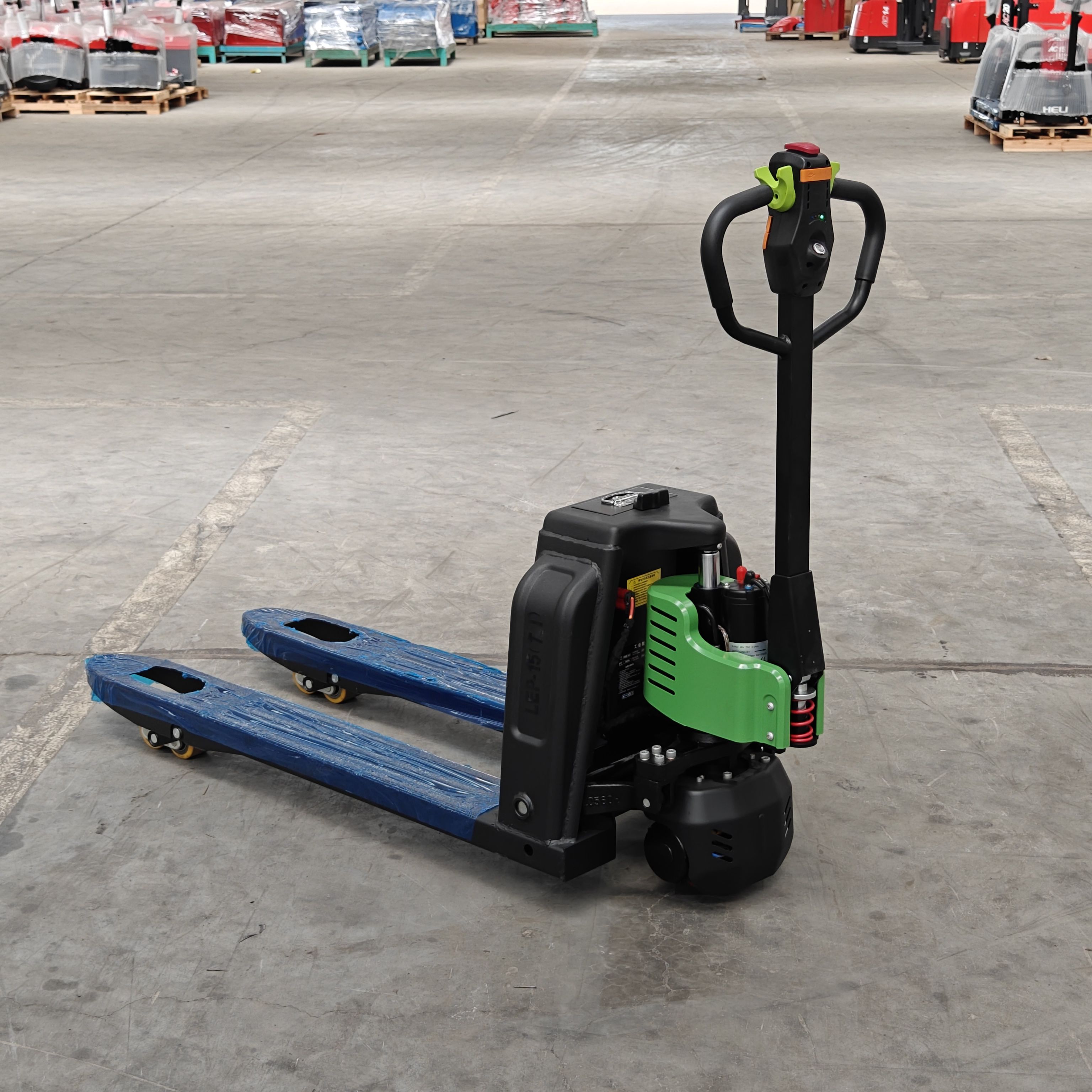 Everlift-palete elétrico, porta-paletes elétrico, 2000kg, 48v, carregador de bateria para porta-paletes elétrico ELEP-15 (tli)