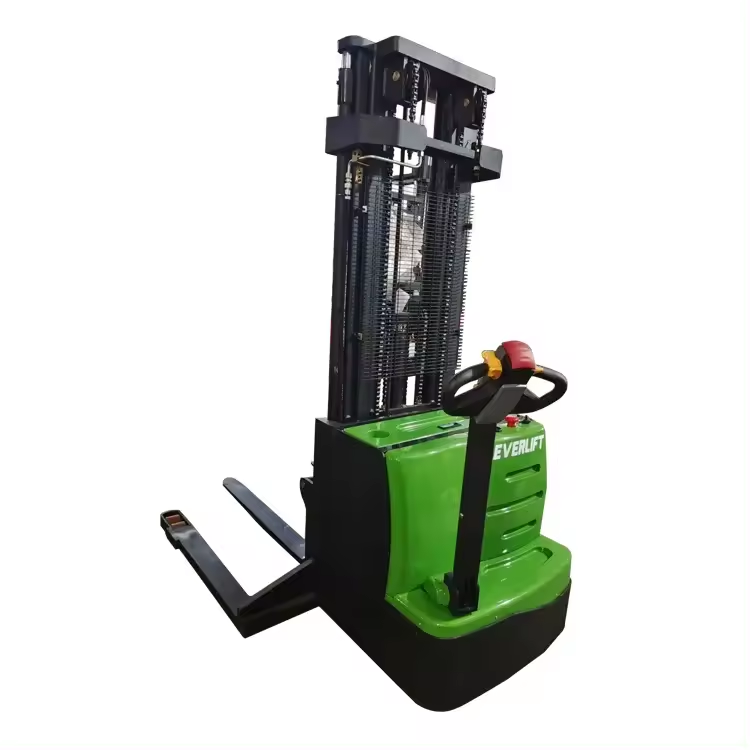 Everlift Hot Sales 1,2Ton ​​1,5 Ton 2Ton Duplex Mastros de 2 estágios Mastros Triplex de 3 estágios Pernas abertas Preço opcional do empilhador elétrico