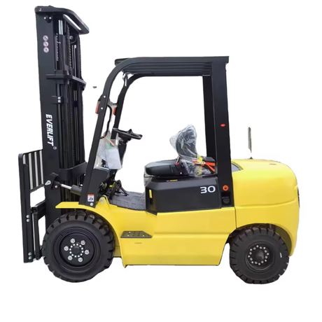 Everlift China Empilhadeiras Diesel Novo 2.5Ton 3m Com Empilhadeira Japonesa Nissan ISUZU Mitsubishi Engine