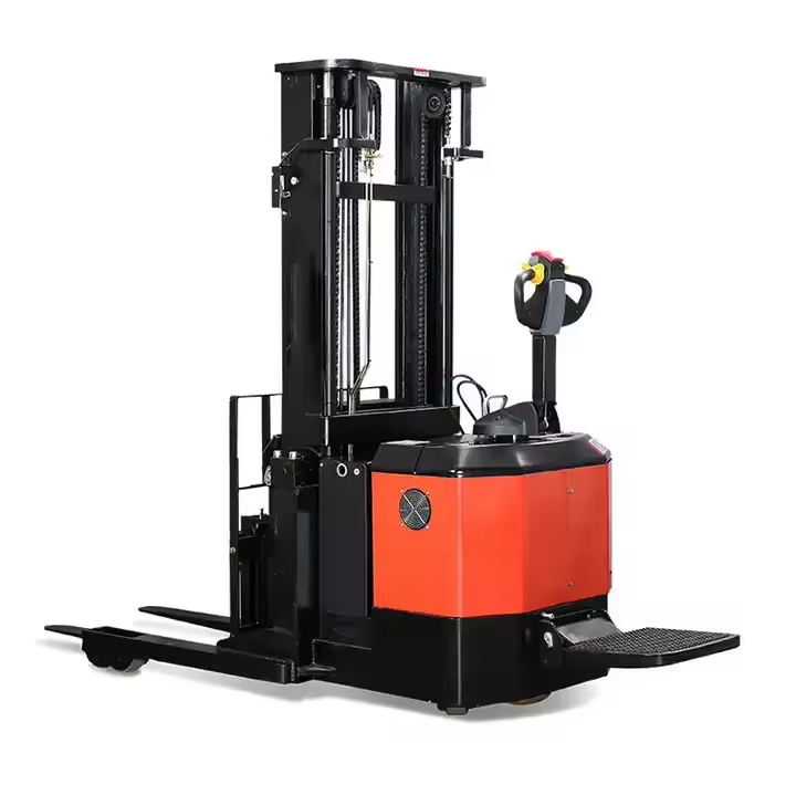 Empilhadeira elétrica Everlift de 1,5 ton, empilhadeira elétrica de alcance de tesoura única com motor CA tesoura e empilhador Walkie