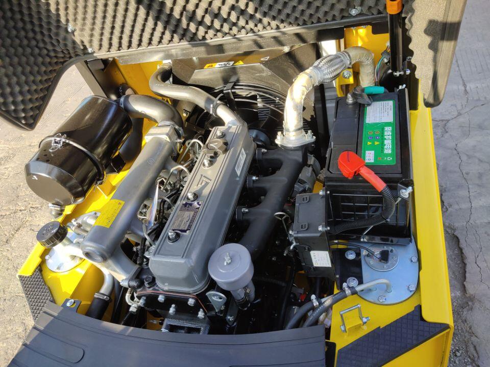 Everlift 3.5t 3M China Empilhadeira Empilhadeira a diesel 4 rodas com motor chinês Fornecedor de ouro Preço de empilhadeira