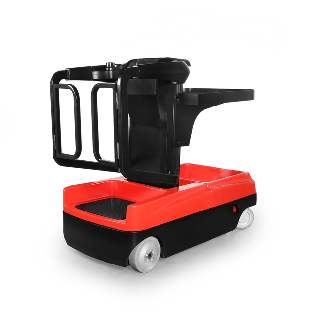 Mini plataforma de trabalho aéreo com acionamento por bateria autopropelida para selecionador de pedidos 3M 4M