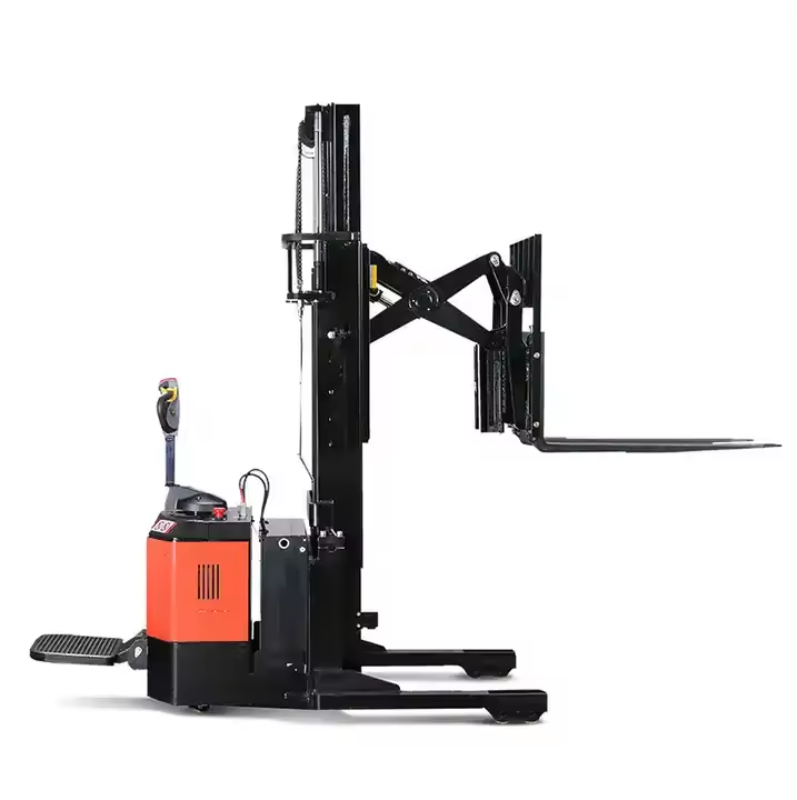 Empilhadeira elétrica Everlift de 1,5 ton, empilhadeira elétrica de alcance de tesoura única com motor CA tesoura e empilhador Walkie