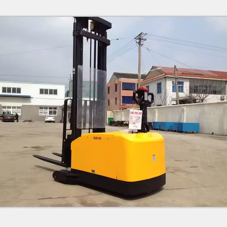 Empilhador de paletes balanceado elétrico com bateria de manutenção gratuita Everlift 1600KG