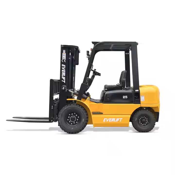 Empilhadeiras diesel Everlift 2Ton novo 3m com caminhão de empilhadeira japonês Nissan ISUZU Mitsubishi Engine