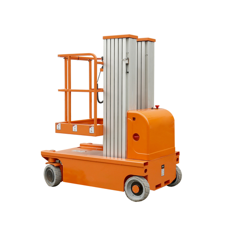 Plataforma de trabalho de alumínio automotora de 7,5M 9M Scissor Lift