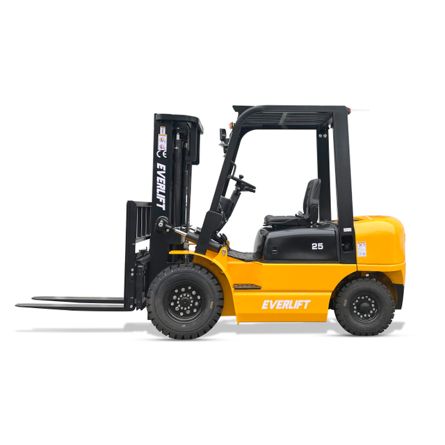 FD30 Everlift Empilhadeira Empilhadeiras a diesel Preço 2500kg 3000kg 3500kg 3m-6m Triplex Mastro GLP Empilhadeiras a gasolina Pneus sólidos Deslocador lateral