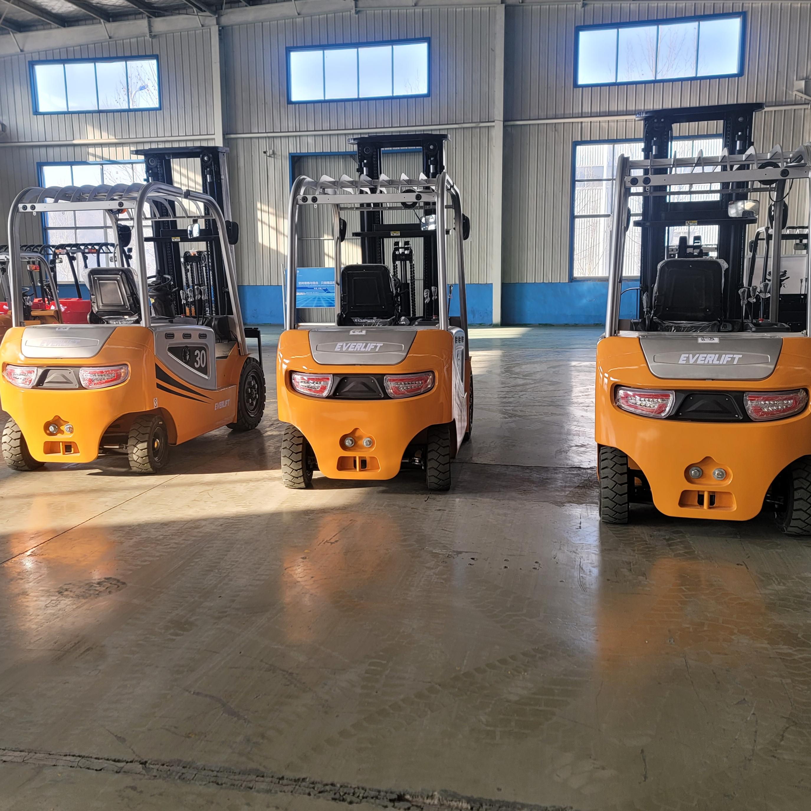 Empilhadeira elétrica 3ton Everlift FB30E Mini empilhadeira elétrica 3000kg 3m de altura de elevação com alta qualidade