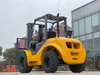 Empilhadeiras diesel 4WD FD35 3.5Ton 3m de Everlift com o caminhão de empilhadeira japonês do motor de Nissan ISUZU Mitsubishi