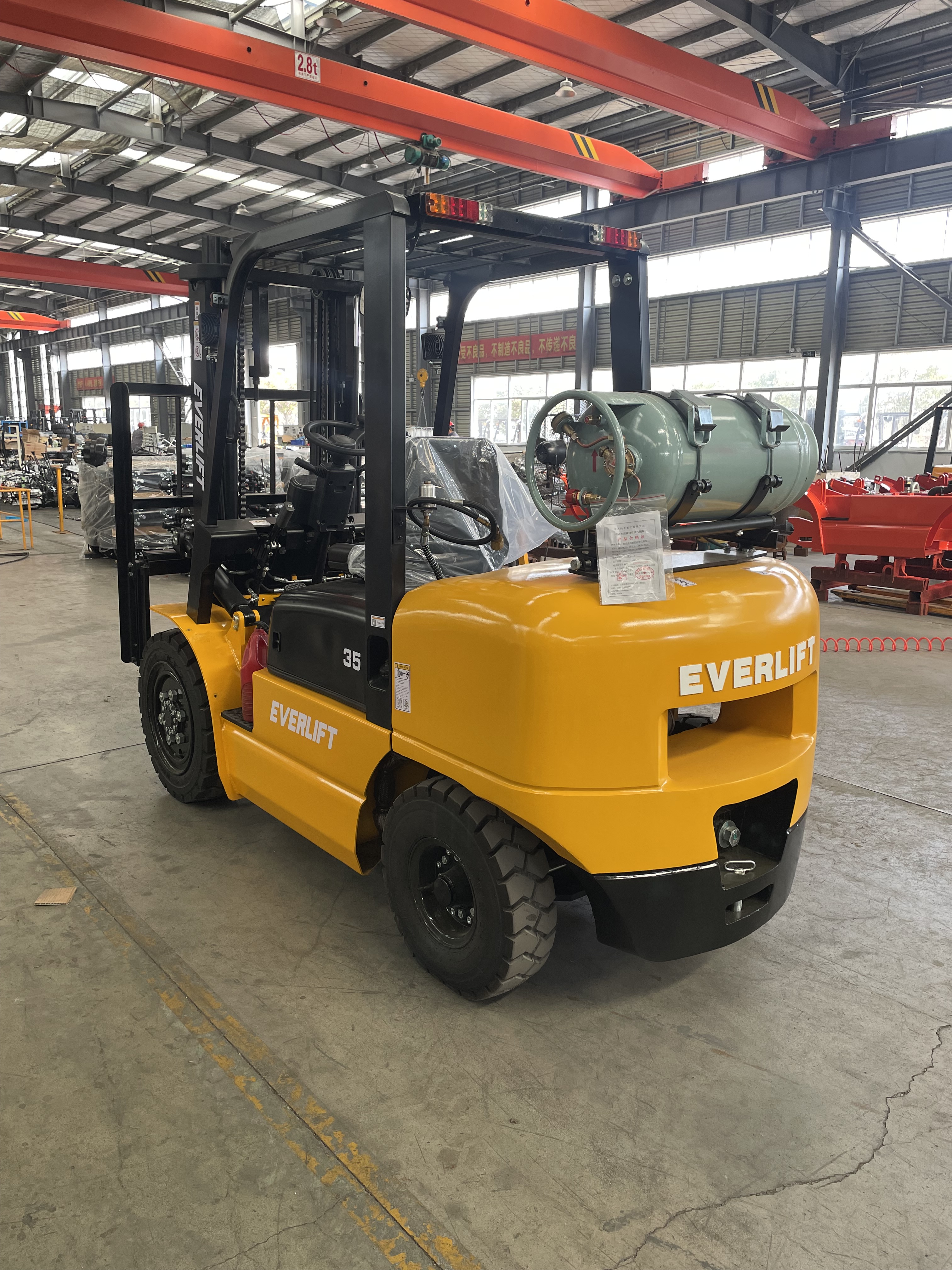 Empilhadeira Everlift 3,5 toneladas 3 toneladas a gás propano empilhadeira a gasolina GLP