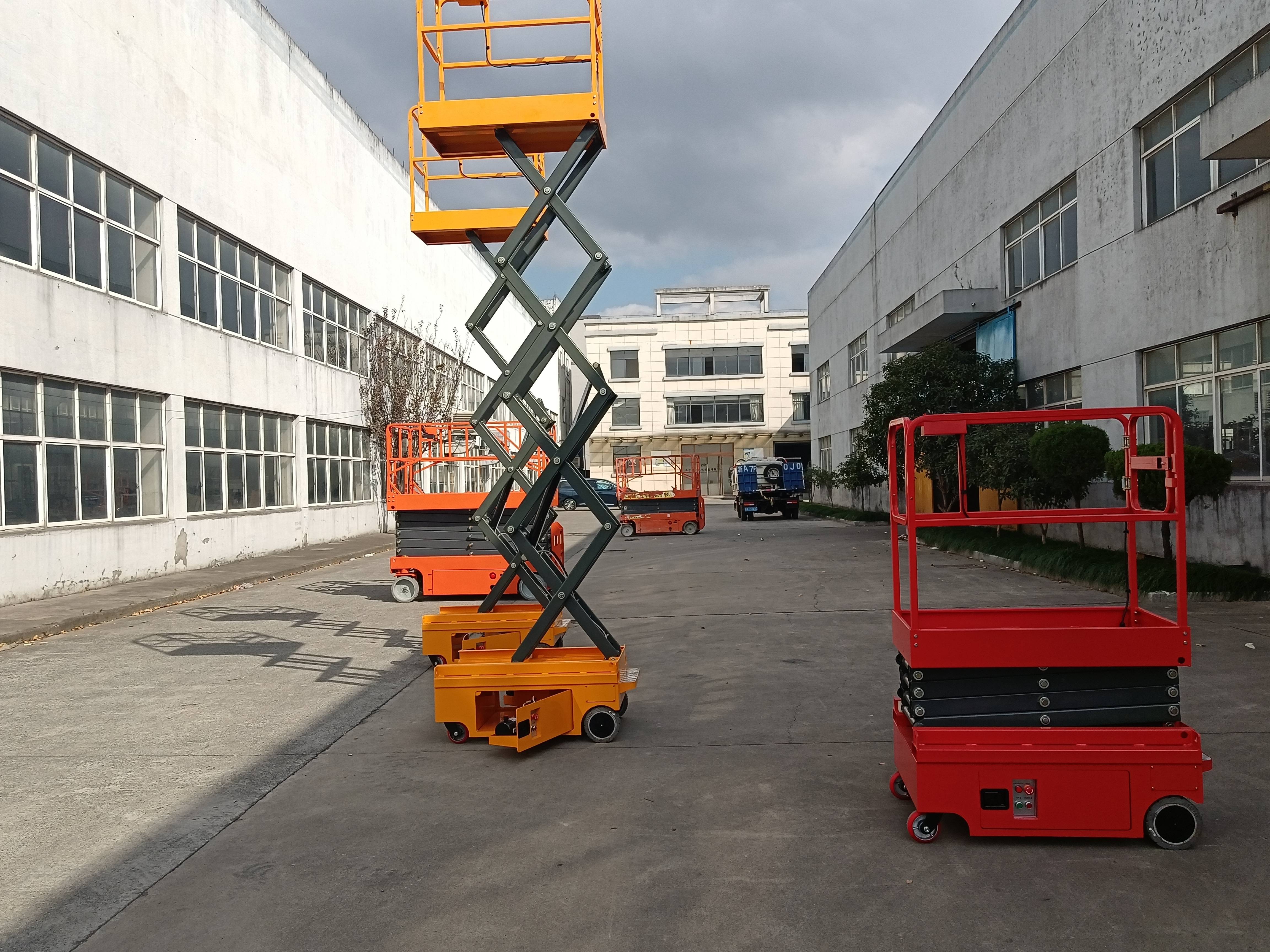 3M 3.9M 4.8M MINÚSCULA PLATAFORMA DE TRABALHO DE TESOURA AUTOPROPELIDA PLATAFORMA DE TRABALHO MÓVEL ELÉTRICA