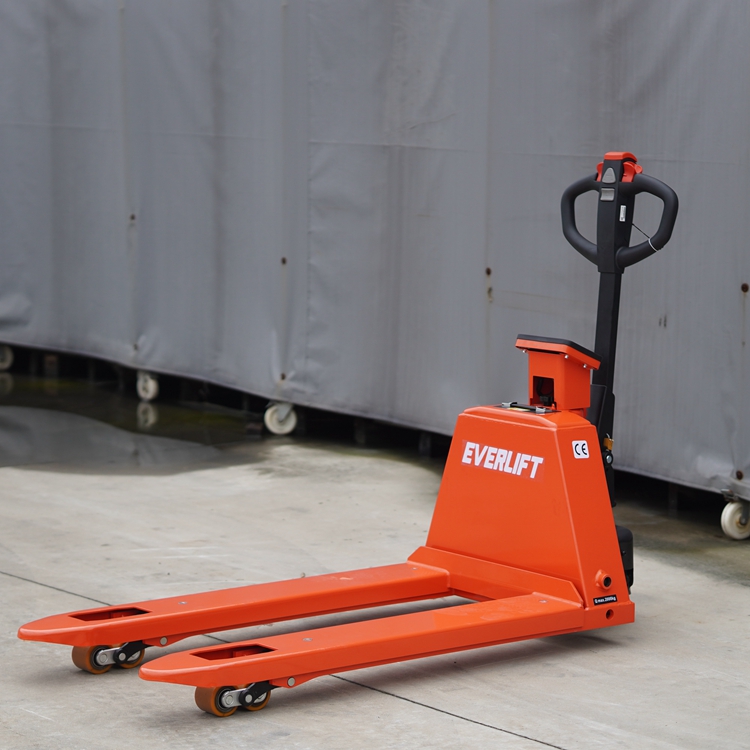 Novo empilhador eléctrico porta-paletes com escala 2t 2000kg palete Jack ELEP-20S