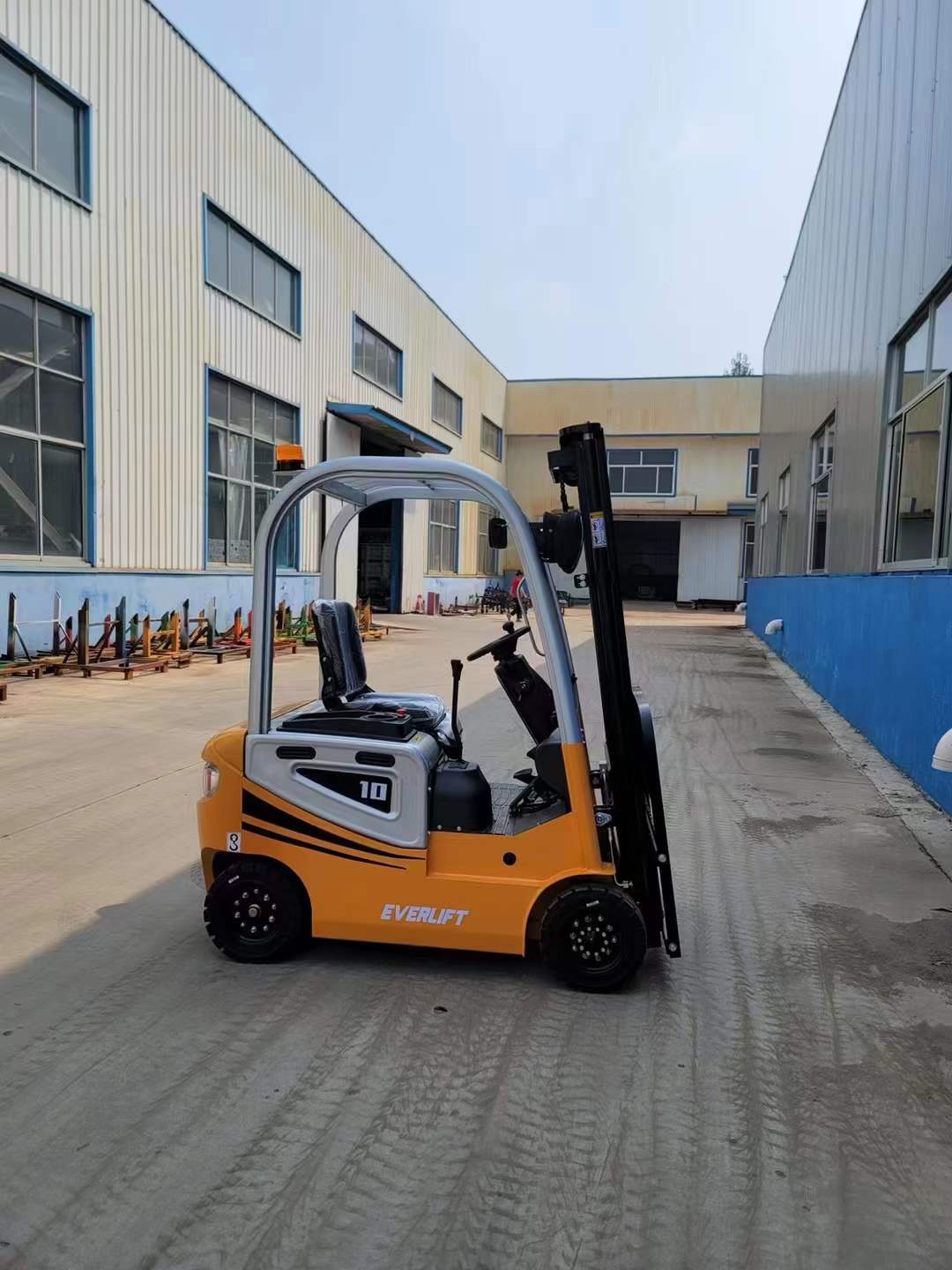 Mini certificado CE Empilhadeira de bateria elétrica 500kg Preço de empilhadeira elétrica