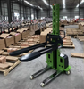 Everlift 300kg 500kg 1000kg semi elétrico elevador empilhador elevador 500-1600mm preço empilhador elétrico empilhador de paletes elétrico