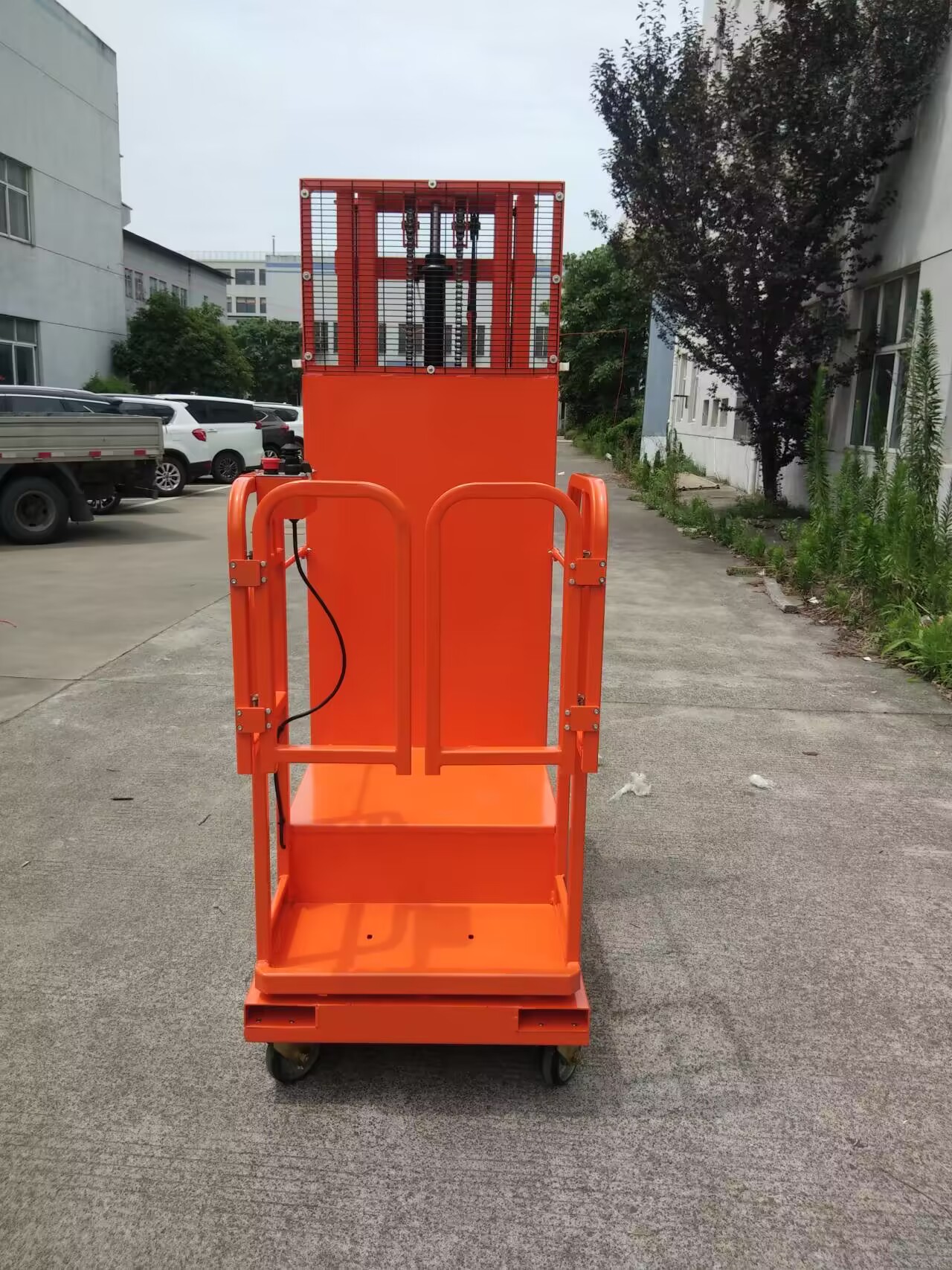 Plataforma de trabalho móvel automotora do selecionador de pedidos aéreos de 3M 4M 4.5M