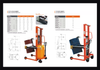 Everlift 350kgs 770lbs equipamento semielétrico empilhador de tambor preço de fábrica com empilhadeira empilhadora CE ISO 