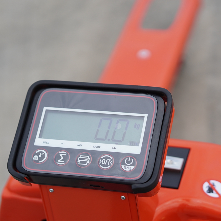 Novo empilhador eléctrico porta-paletes com escala 2t 2000kg palete Jack ELEP-20S