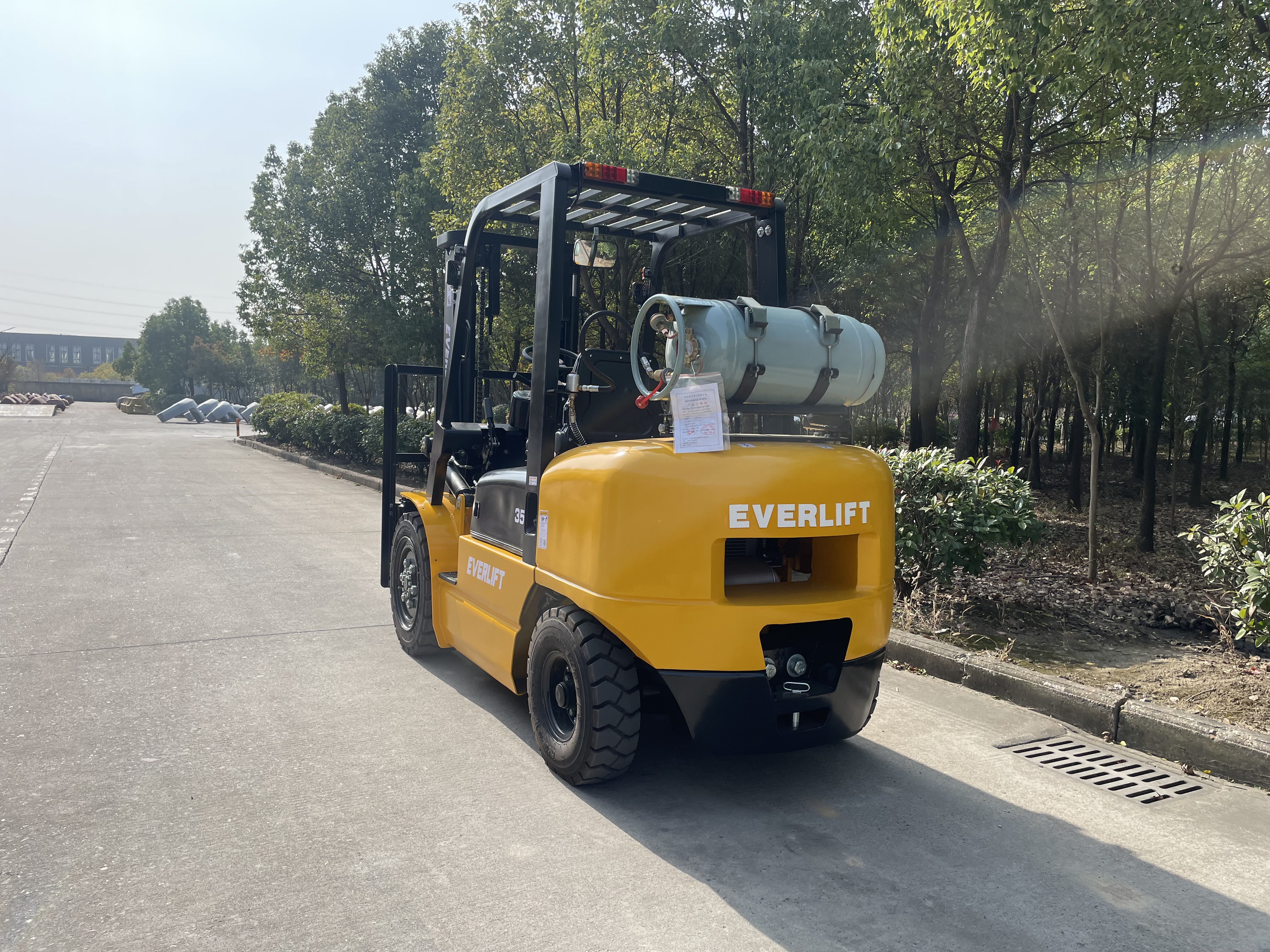 Empilhadeira Everlift 3,5 toneladas 3 toneladas a gás propano empilhadeira a gasolina GLP