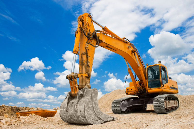 Escavadeira de construção no atacado2