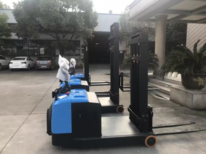 Everlift 800kgs Empilhador elétrico de contrapeso Empilhador elétrico de mastro de 2 estágios Preço de fábrica Preço do empilhador elétrico
