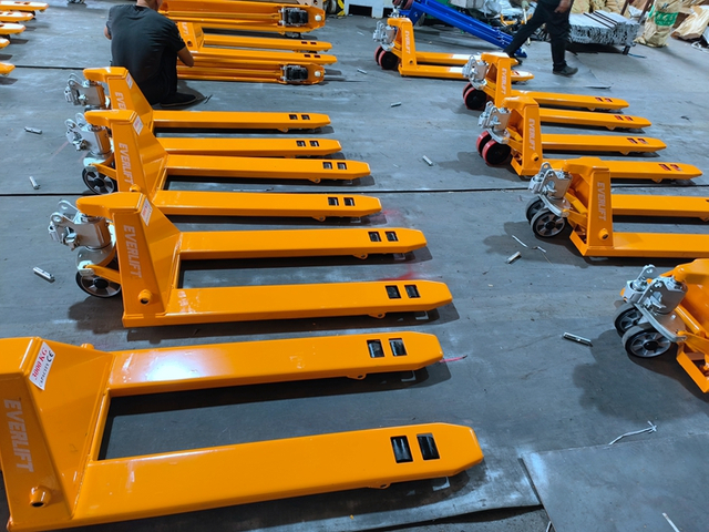 Porta-paletes manual Everlift 2ton 2.5ton 3ton Porta-paletes manual de alta qualidade para transporte de mercadorias HPT-20