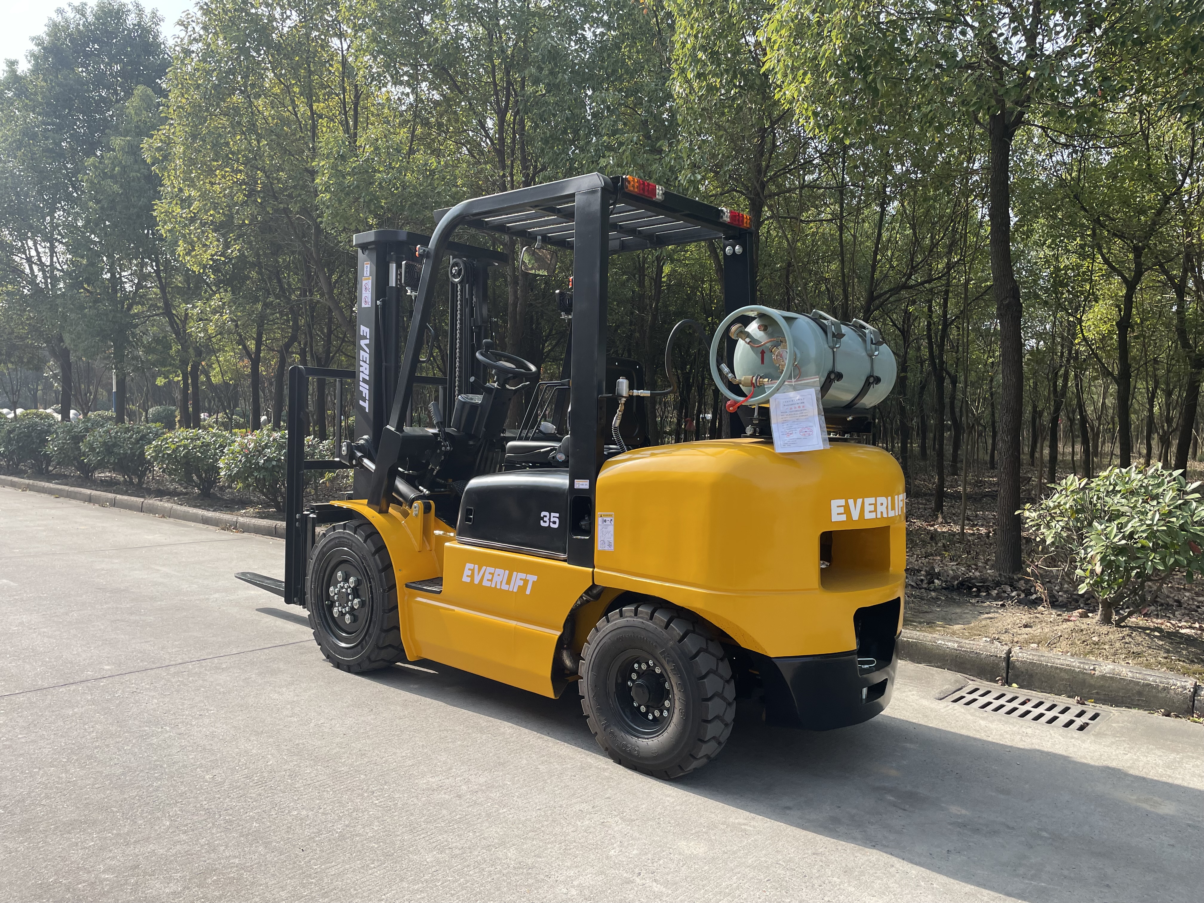 Empilhadeira Everlift 3,5 toneladas 3 toneladas a gás propano empilhadeira a gasolina GLP