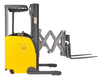 Everlift 2 Ton 6 M Double Scissor Reach Truck Empilhadeira elétrica assentada com empilhadeira chinesa de corredor estreito
