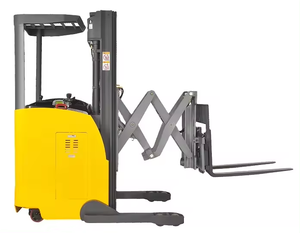 Everlift 2 Ton 6 M Double Scissor Reach Truck Empilhadeira elétrica assentada com empilhadeira chinesa de corredor estreito