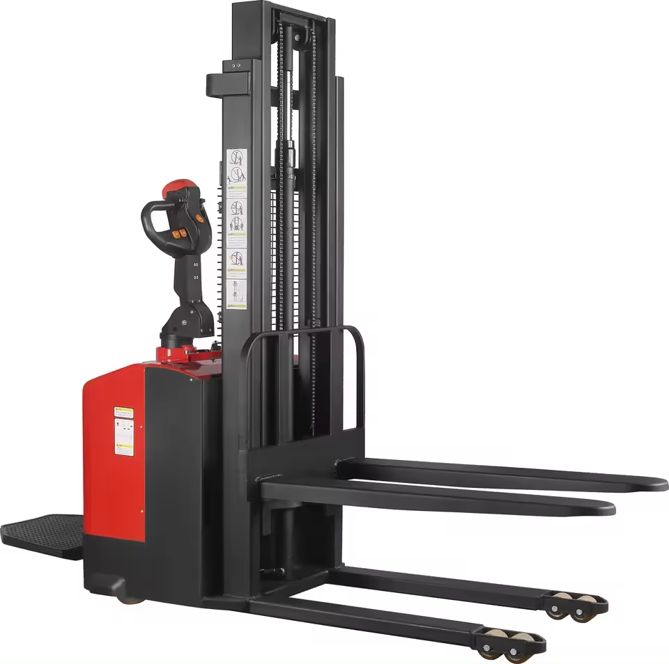 Preço de atacado Everlift ELES-15F 1,5 ton 1,6 m-3,5 m Suporte em empilhador elétrico com plataforma com empilhadeira portátil CE