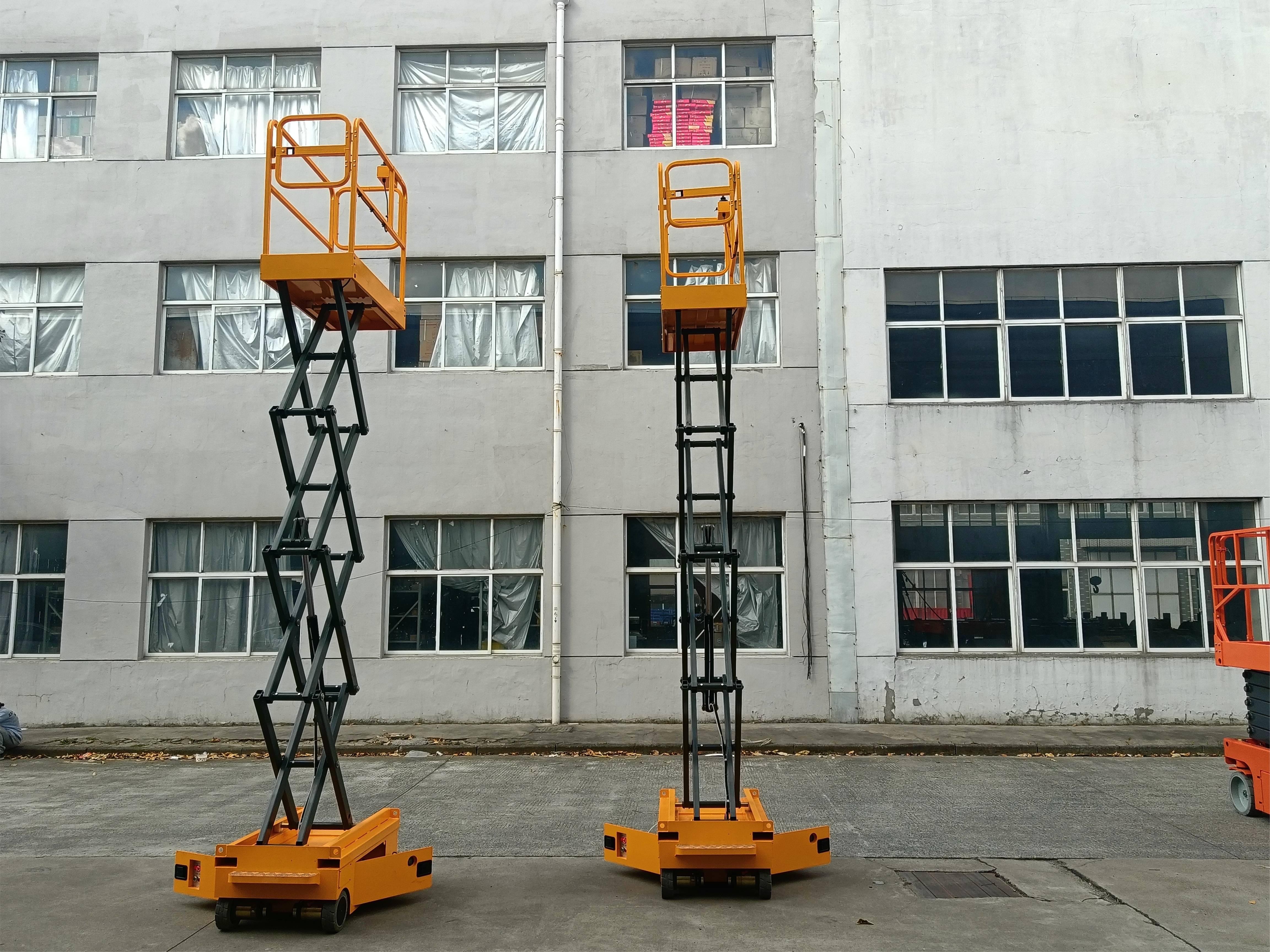 3M 3.9M 4.8M MINÚSCULA PLATAFORMA DE TRABALHO DE TESOURA AUTOPROPELIDA PLATAFORMA DE TRABALHO MÓVEL ELÉTRICA