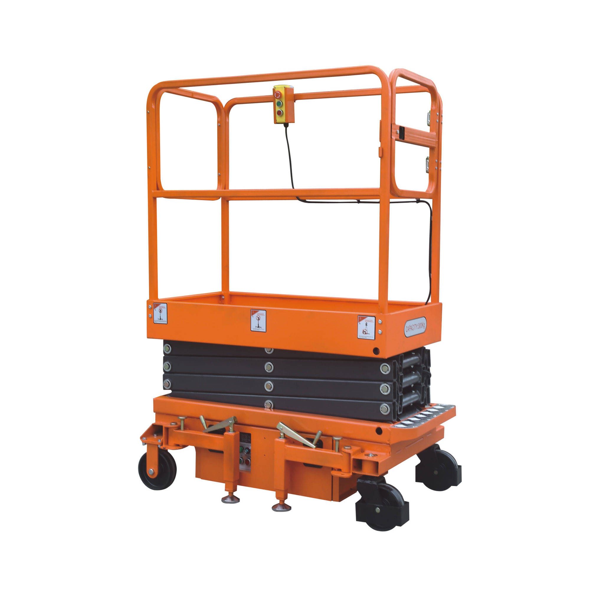 A plataforma de trabalho minúscula elétrica de 3M 4M 4M Scissor a plataforma de trabalho aéreo do elevador 300Kg