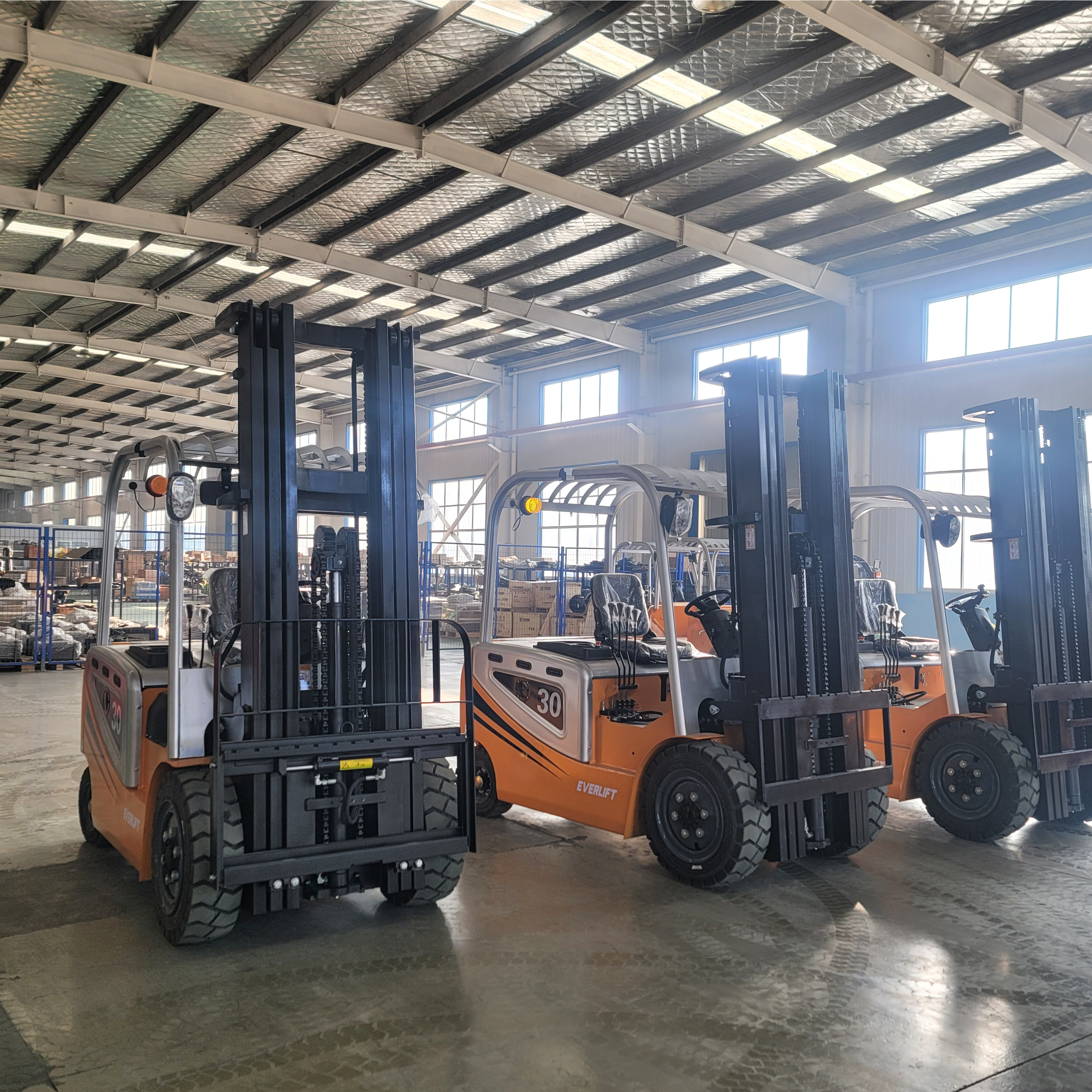 Empilhadeira elétrica 3ton Everlift FB30E Mini empilhadeira elétrica 3000kg 3m de altura de elevação com alta qualidade