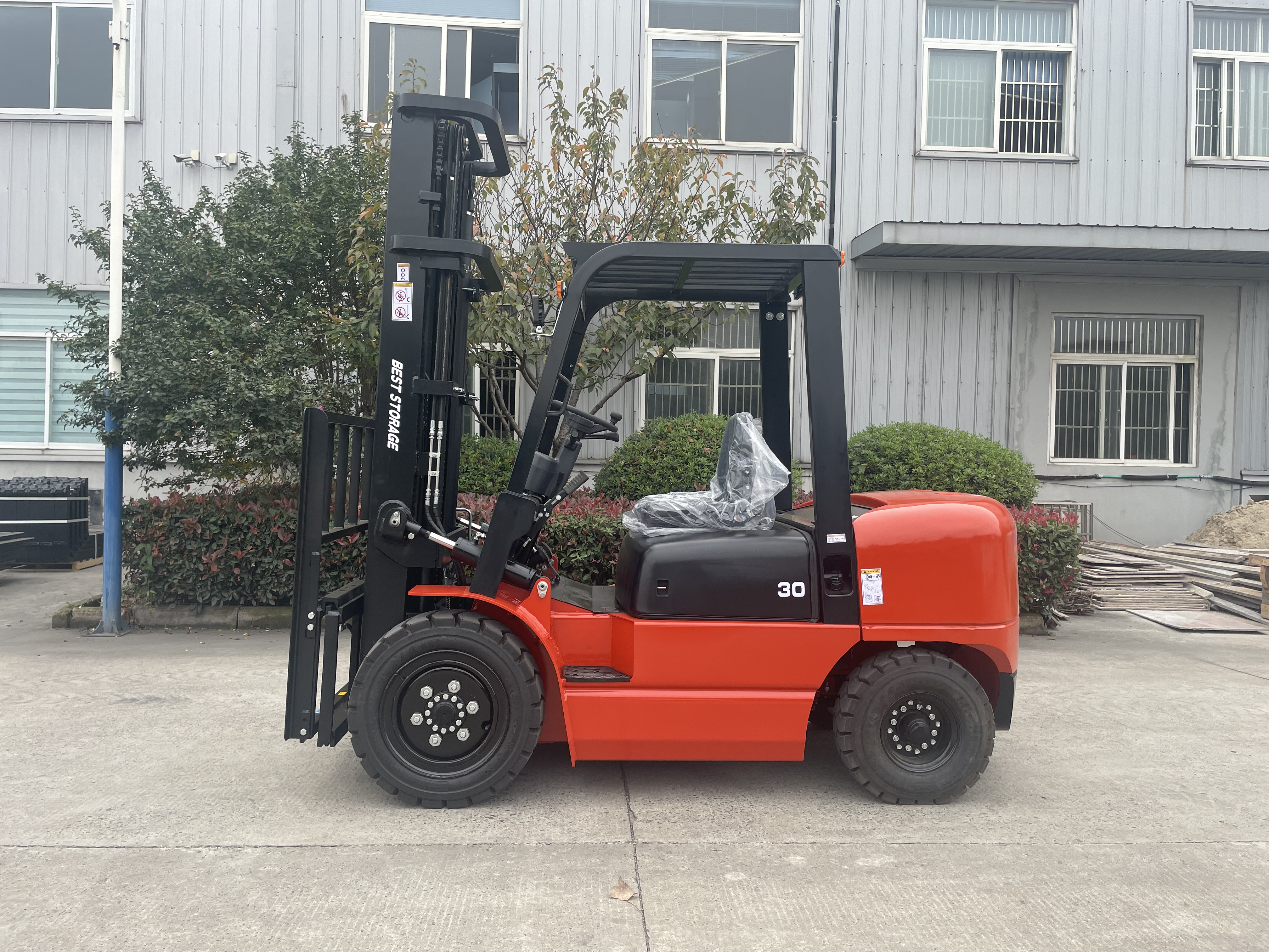 FD30 Everlift Empilhadeira Empilhadeiras a diesel Preço 2500kg 3000kg 3500kg 3m-6m Triplex Mastro GLP Empilhadeiras a gasolina Pneus sólidos Deslocador lateral