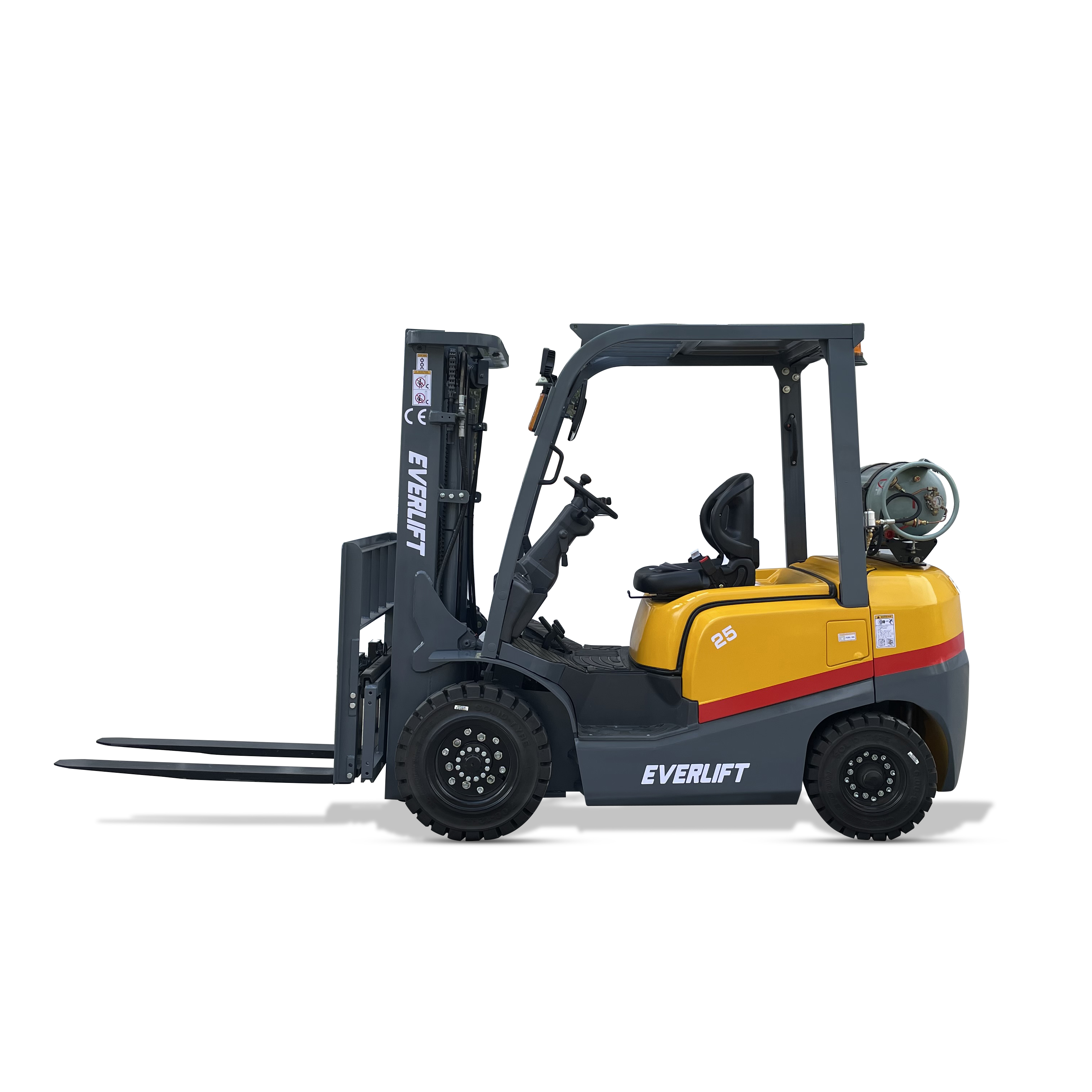Everlift FG30 FG20 2ton 3ton GLP e empilhadeira a gasolina Empilhadeira a propano com motor Nissan
