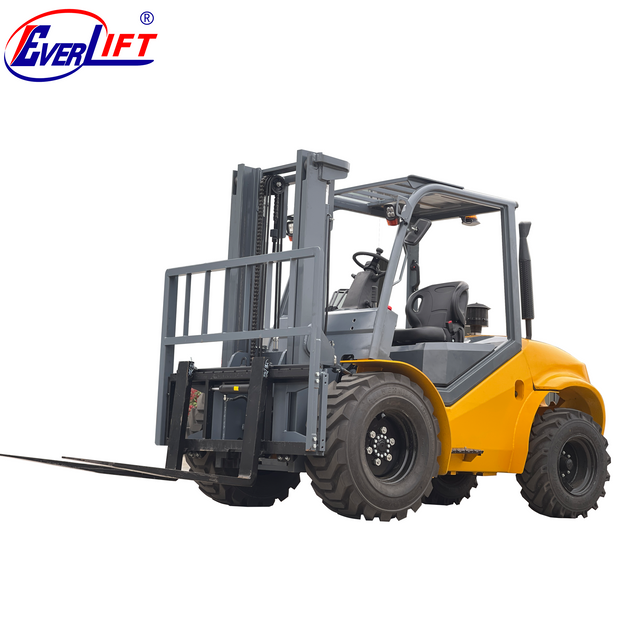 Empilhadeiras diesel 4WD FD35 3.5Ton 3m de Everlift com o caminhão de empilhadeira japonês do motor de Nissan ISUZU Mitsubishi