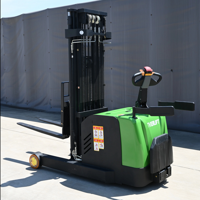 3M-5M 1.2T-2T canais estreitos Paletter Stand em contêiner Electric Reach Stacker