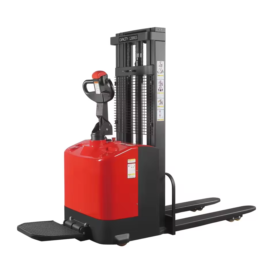Preço de atacado Everlift ELES-15F 1,5 ton 1,6 m-3,5 m Suporte em empilhador elétrico com plataforma com empilhadeira portátil CE
