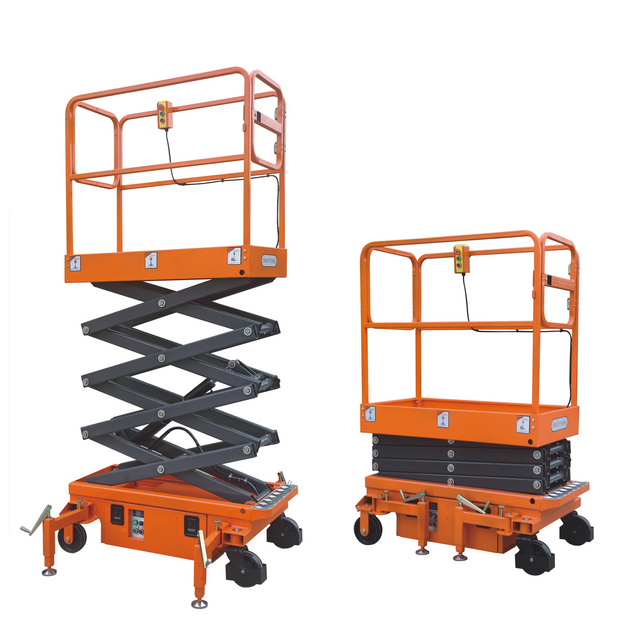 A plataforma de trabalho minúscula elétrica de 3M 4M 4M Scissor a plataforma de trabalho aéreo do elevador 300Kg
