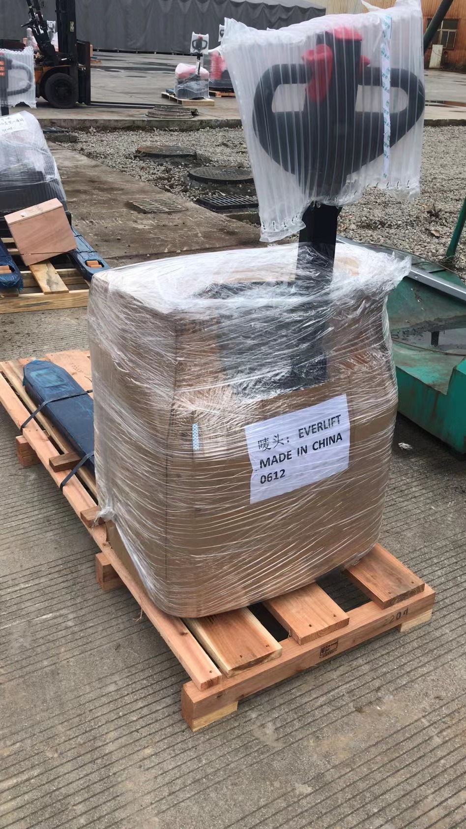 Everlift 2Ton 2000kg Porta-paletes elétrica AC motor AC Curtis Controller ELEP-20B
