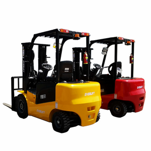 Empilhadeira elétrica com bateria de íon de lítio 2.5ton4 rodas empilhadeira elétrica 4m 5m 6m mastro triplex